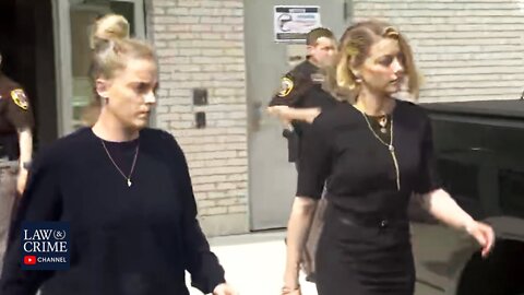 Amber Heard Leaving Court After Devastating Loss