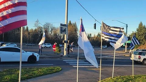 #Live #Christmas Time Freedom Flag wave