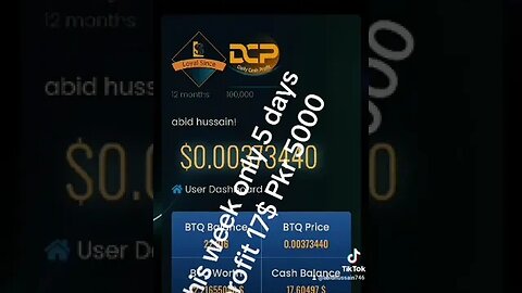 Bitqaan Daily Cash Profit Proof 15/09/2023, amazing project, Must Watch, Online earn money