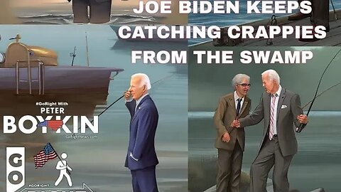 JOE BIDEN KEEPS CATCHING CRAPPIES FROM THE SWAMP #GoRight News