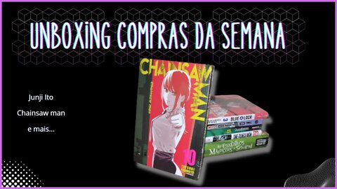 Unboxing Compras da Semana