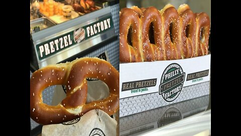 CHEESESTEAK PRETZELS! First Philly Pretzel Factory Opens In Arizona - ABC15 Digital