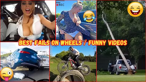 Best Fails on Wheels / Funny Videos