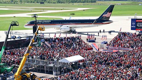 Trump Force One: La entrada triunfal del Líder Donald J Trump a Wisconsin | Claro y Directo América