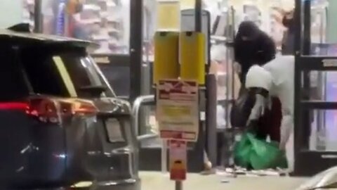 Astronauts Enjoy Their 100% Discount Shopping At Another Soon-To-Be Closed Walgreens In California