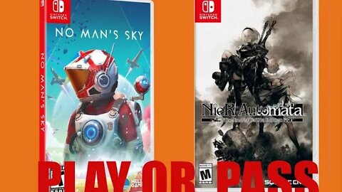 PLAY OR PASS No Man's Sky and NieR:Automata on the Switch