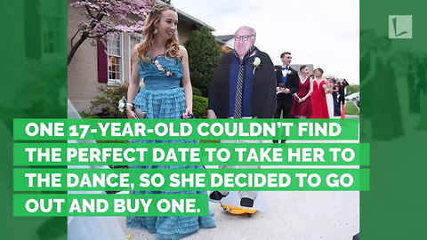 When Teen Can't Find Date for Prom, She Brings Danny DeVito Cutout Instead