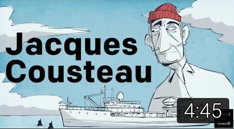 Jacques Cousteau on Atlantis and Cognac