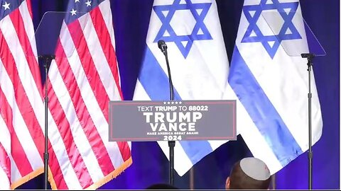 Trump Headlines a Fighting Anti-Semitism Event and Speaks at the IAC in D.C. - 2 Event WATCH PARTY! 6PM - 9PM ET