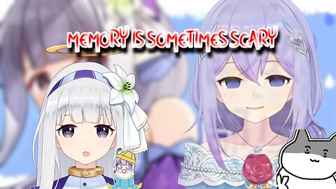 Poma talks about how Memory can sometimes be scary with vtuber Shirayuri lily