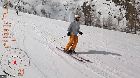 [4K] Skiing Saas Fee, Last Day with Team 2022! 10 km Top to Bottom, Wallis Switzerland, GoPro HERO10