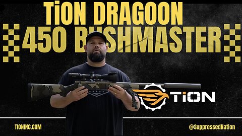 Suppressed 450 Bushmaster with TiON