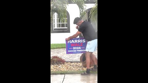 NELK boys go undercover as Harris supporters and place campaign sign in front of woman’s home