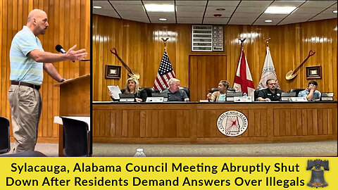 Sylacauga, Alabama Council Meeting Abruptly Shut Down After Residents Demand Answers Over Illegals