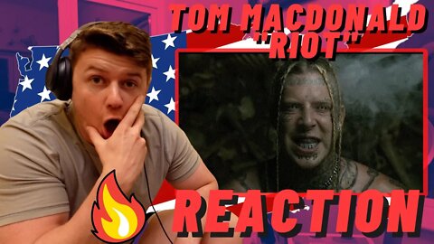 TOM MACDONALD - "RIOT" |TOM STANDING ON RAPPERS GRAVES!!((IRISH REACTION!!))