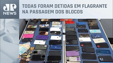 Mulheres são maioria em prisões por furto de celular em blocos em SP