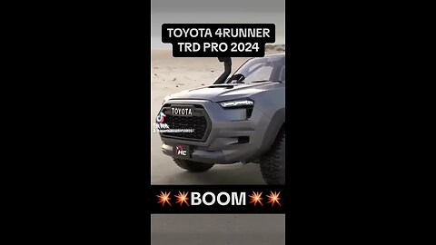 TOYOTA 4 RUNNER TRD PRO 2024