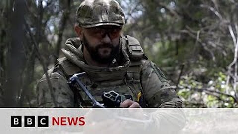 Meet the 'Peaky Blinders': Ukraine's dronesquad defending Kharkiv | BBC News