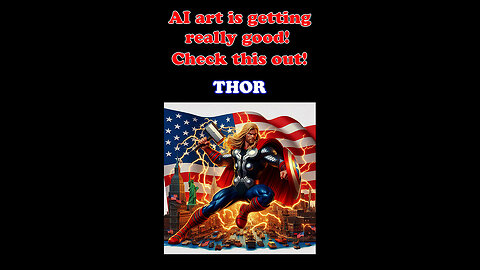 Digital AI art is getting shockingly good! Check this out! Part 12 - Thor.