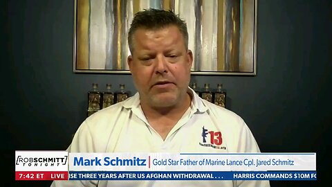 Mark Schmitz, Gold Star dad to Marine Lance Cpl. Jared Schmitz, says all they've heard is "crickets"