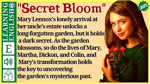 english story for listening ⭐ Level 2 – Secret Bloom | WooEnglish