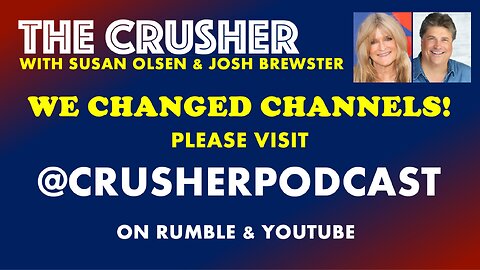 New Channel - Subscribe at the all new @CrusherPodcast