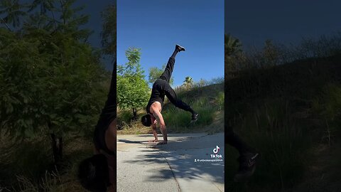 Handstand Practice/Scapular Training #bodyweightexercises #handstandworkout #yoga