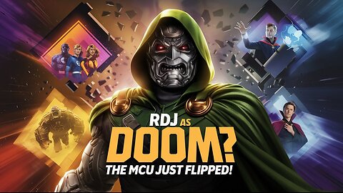 RDJ is Dr. Doom! Marvel’s Big Reveal for Fantastic Four & Avengers Doomsday!