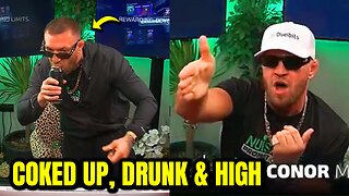 Conor Mcgregor DRUNK & HIGH LIVESTREAM. Attacks Belal, Ilia Topuria, Sean Omalley, Jake Paul.