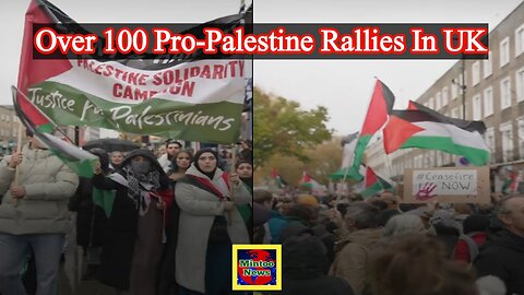 Over 100 local rallies held across UK for Palestine