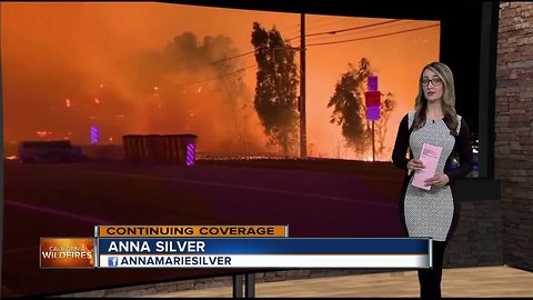 Local Red Cross volunteer helps in California fire