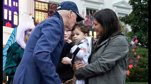 Biden Can't Even Hand Out Halloween Candy Without Problems Arising