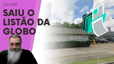 SAIU LISTA com MAIS de 100 NOMES de ATORES e GLOBAIS demitidos da GLOBO: PODE ser o FIM da GLOBO?