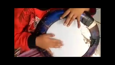 Belajar Darbuka mengiringi Sholawat