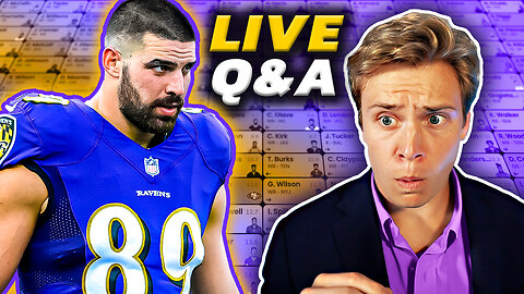 Answering All Fantasy Football Questions ! (Live)