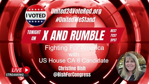 @United24VoteRed Welcomes Christine Bish