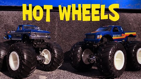 Hot Wheels Monster Trucks Bigfoot Demolition Doubles