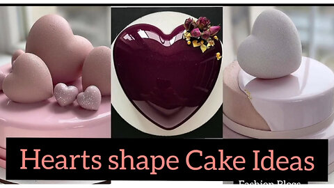 Amazing Heart shape cake design ideas