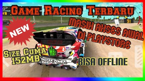 [Gameplay] Game Racing Android Baru - Rallyross Track Racing - Size Kecil Grafiknya Bagus