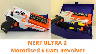 REVIEW: NERF ULTRA Two | Motorised 6 Dart Revolver