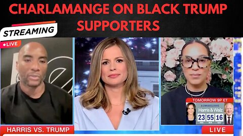 🔴 CHARLAMAGNE Says Black Trump Support is FAKE | Angela Rye & Charlamagne tha God