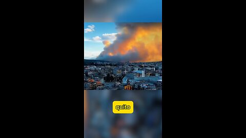 Los incendios en quito ecuador