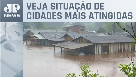 Ciclone extratropical deixa mortos e provoca destruição no Rio Grande do Sul