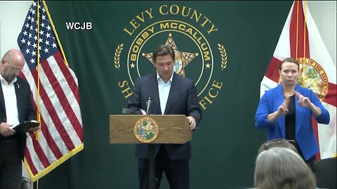 TRACKING IDALIA | Governor DeSantis discusses impacts ahead of Tropical Storm Idalia