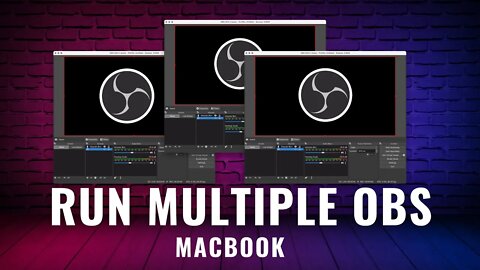 How to Run Multiple OBS on MacBook M1 -Stream to Youtube / Twitch / Facebook and more...