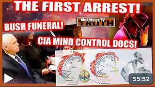 FLASHBACK 2023 - FIRST ARREST! BUSH FUNERAL! CIA GATEWAY DOC! HOMUNCULUS! FREEMASON HANDS!!