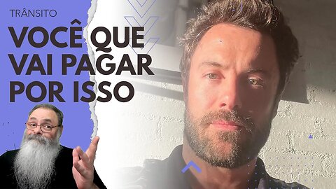 TRAGÉDIA com ATOR faz POLÍTICO socialista ROUBAR MAIS a POPULAÇÃO com MULTAS que NÃO RESOLVEM NADA