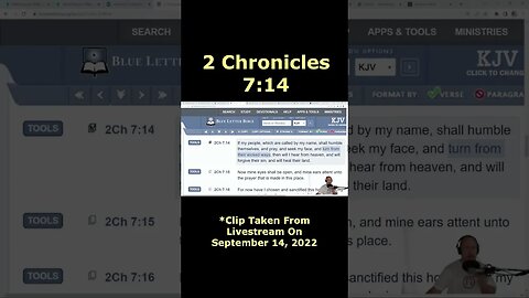 2 Chronicles 7:14