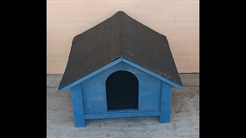 Homemade doghouse cleaning process