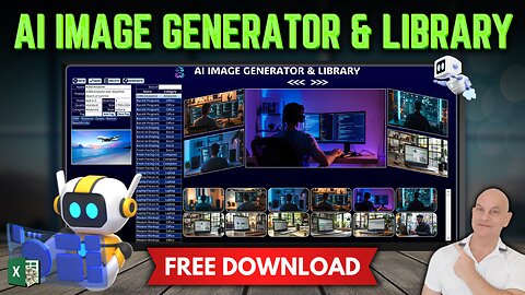 Turn Excel Into The Ultimate AI Image Generator & Library + FREE DOWNLOAD